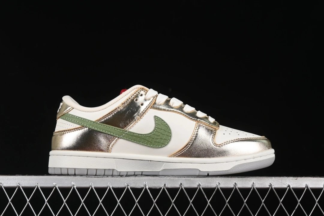 Sneakers Low Cut Metallic Sand - Gallery Image 2 - Detailed View