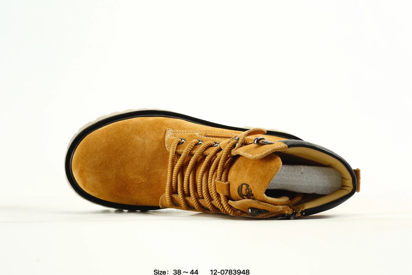 Outdoor Suede Boots Ochre - Gallery Image 5 - Detailed View