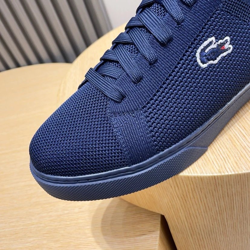 Lacoste Classic Sneakers Navy - Gallery Image 6 - Detailed View