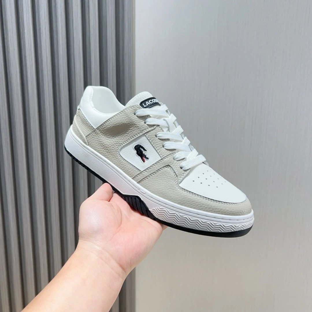 Lacoste Classic Leather Sneakers White - Gallery Image 1 - Detailed View