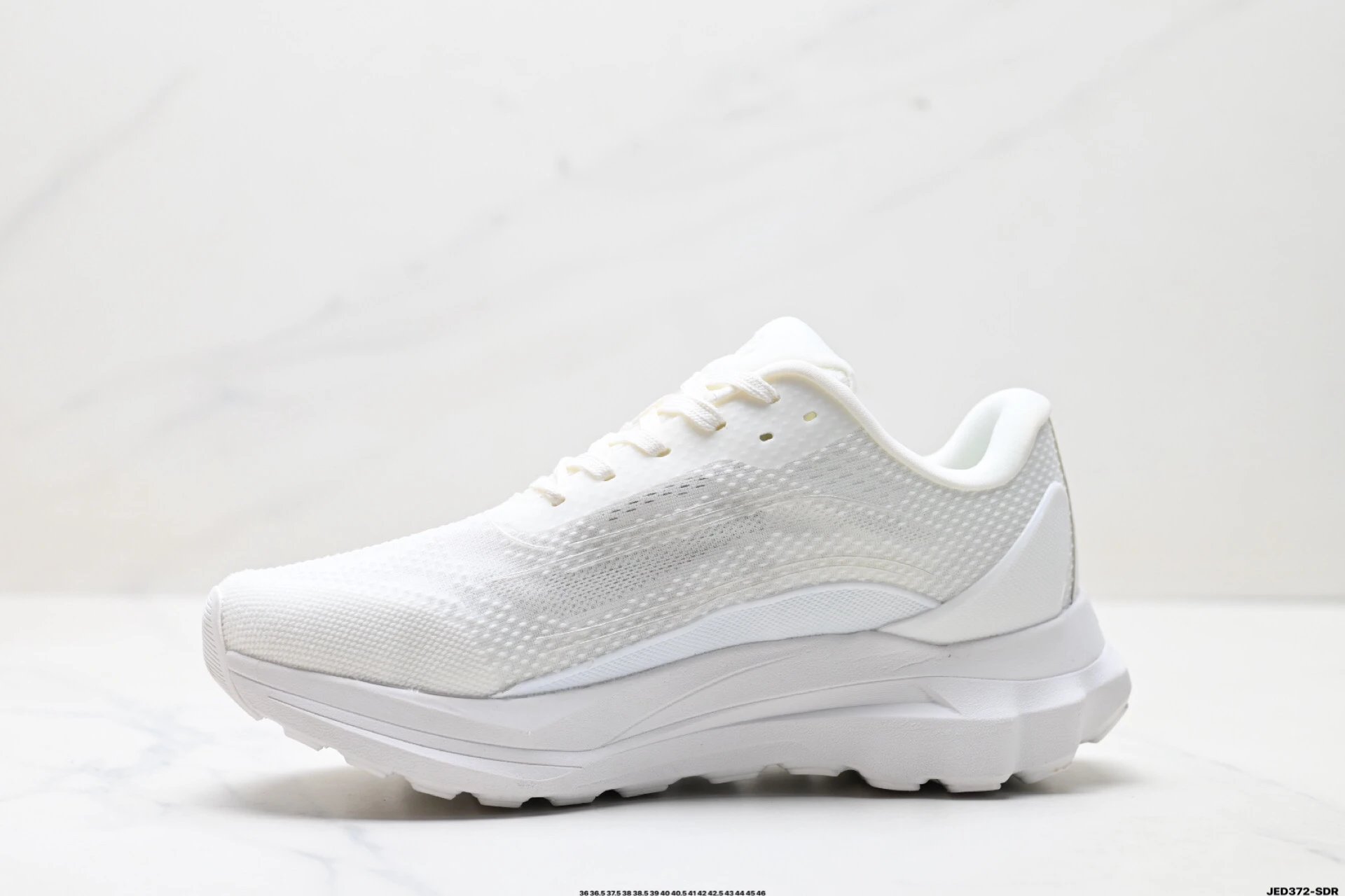 Alo Yoga Alo Runner Sneakers White  - Gallery Image 3 - Detailed View