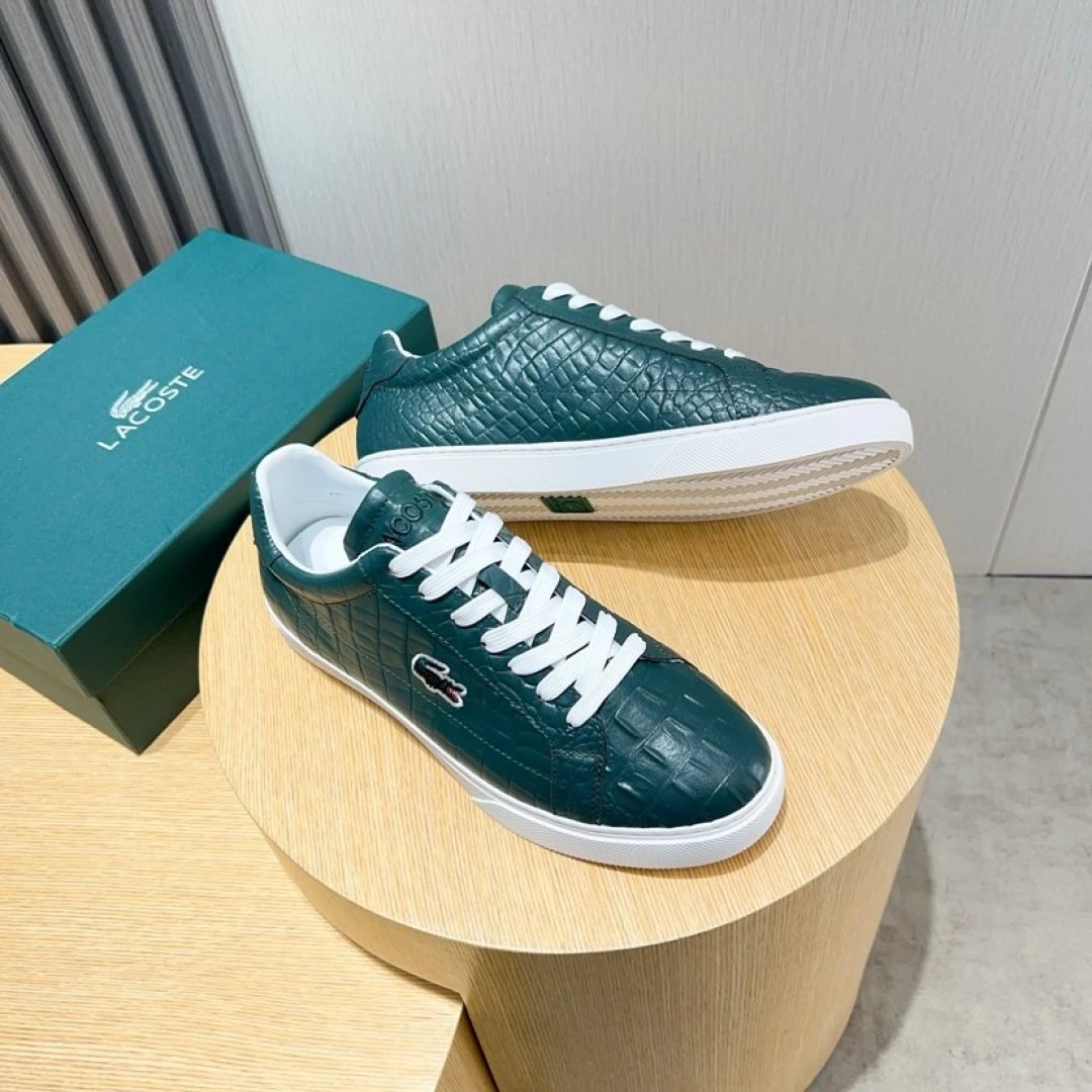 Lacoste Classic Sneakers Green - Gallery Image 5 - Detailed View