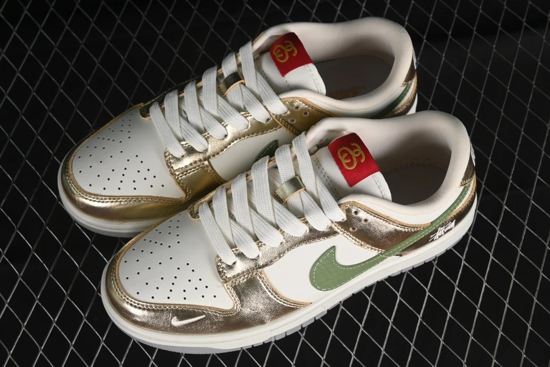 Sneakers Low Cut Metallic Sand - Gallery Image 5 - Detailed View