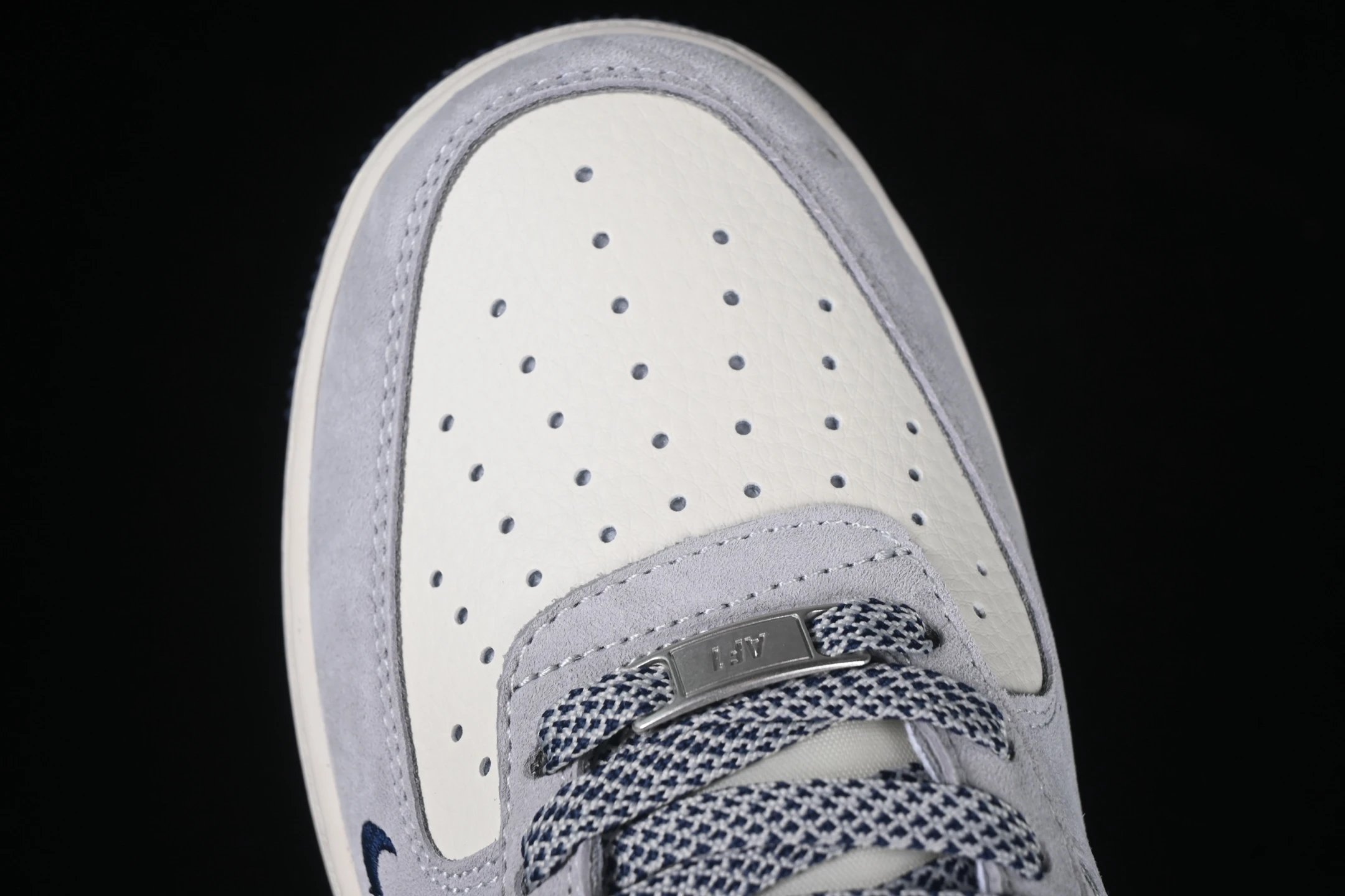 Air Force 1 Low Sneakers Slate Blue - Gallery Image 7 - Detailed View