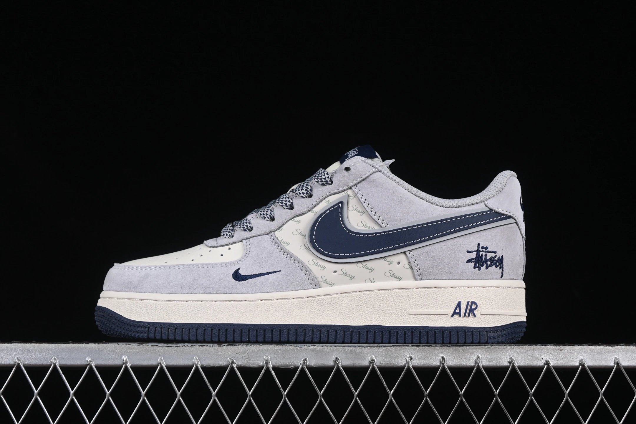 Air Force 1 Low Sneakers Slate Blue - Gallery Image 1 - Detailed View