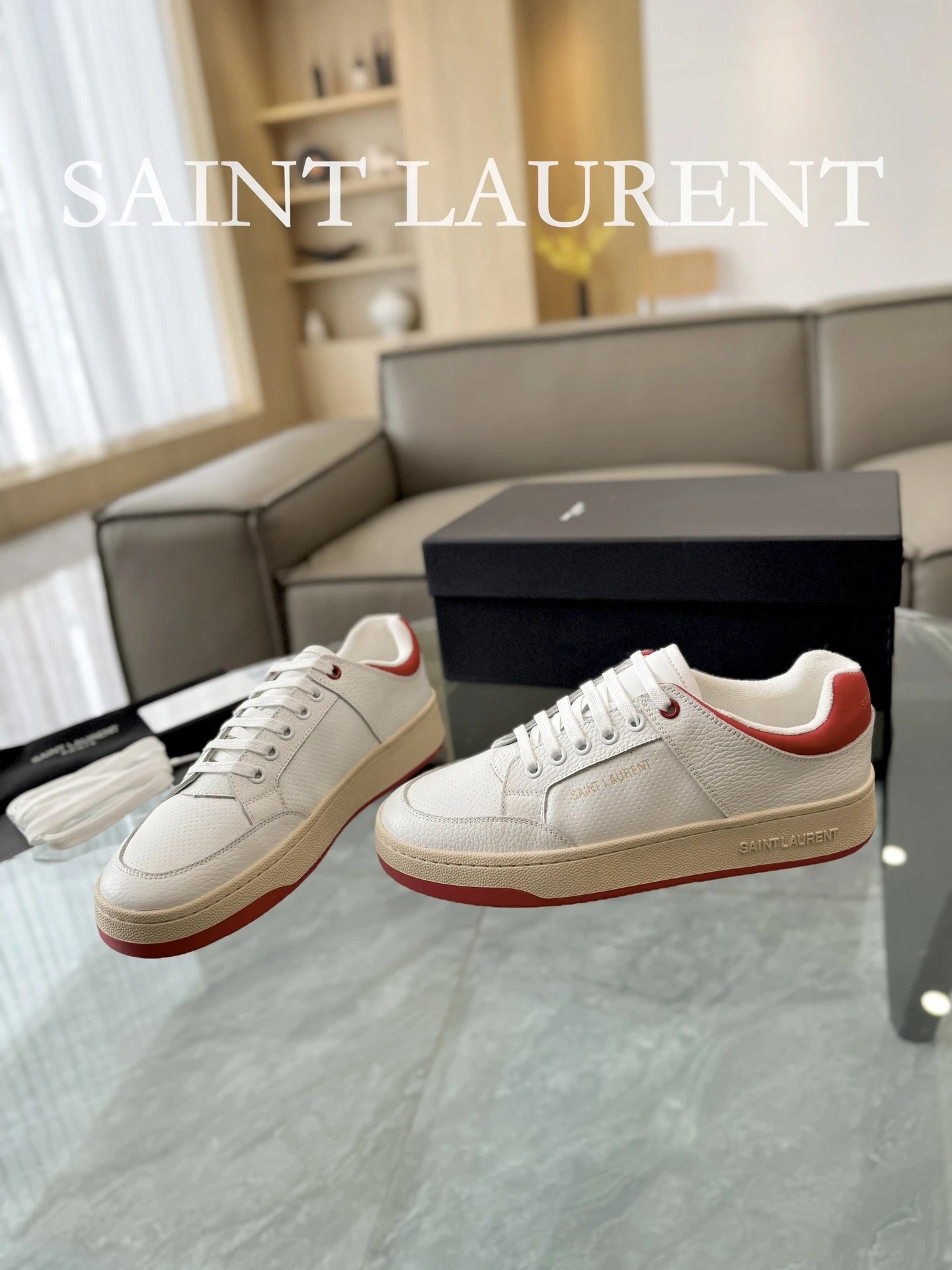 Saint Laurent SL61 Sneakers Multi - Gallery Image 4 - Detailed View