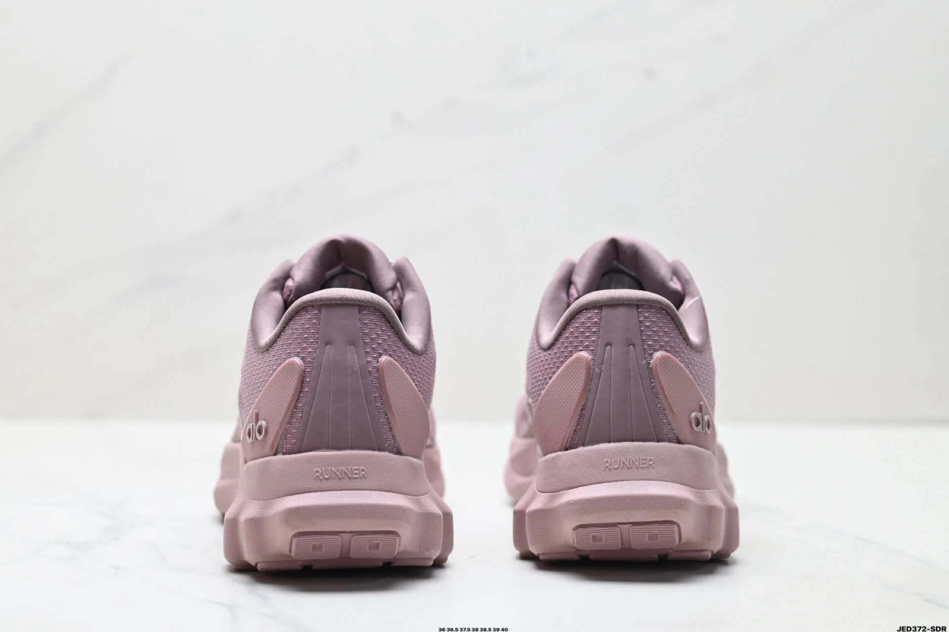 Alo Yoga Alo Runner Sneakers Purple - Gallery Image 6 - Detailed View