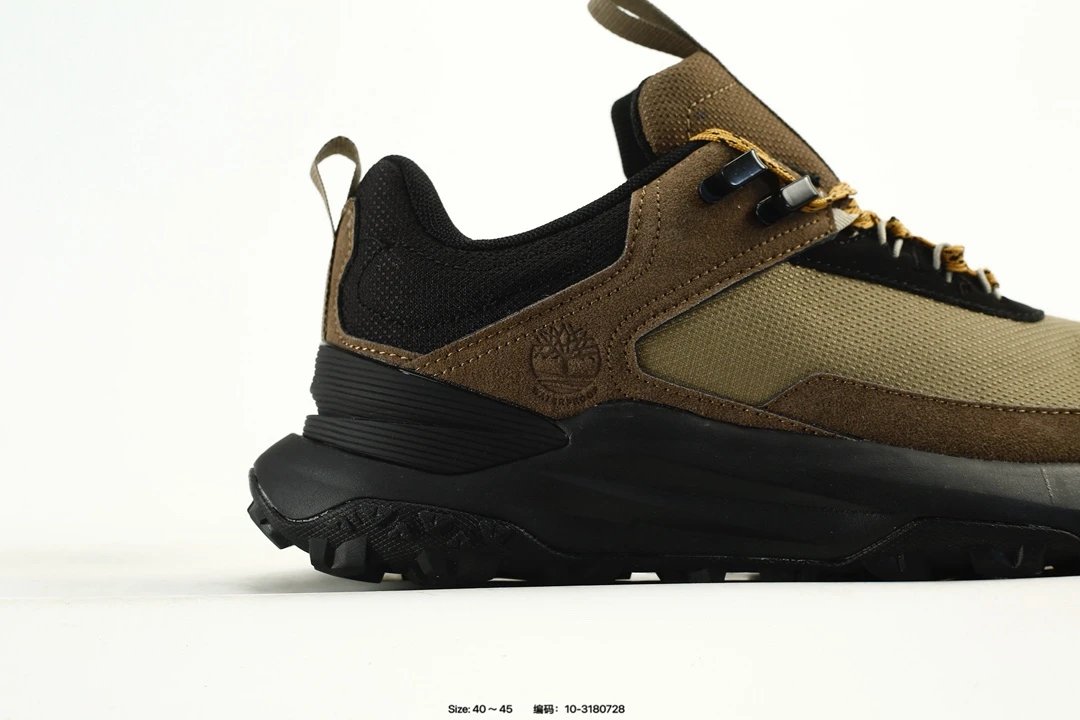Men's Outdoor Hiking Shoes Taupe - Gallery Image 3 - Detailed View