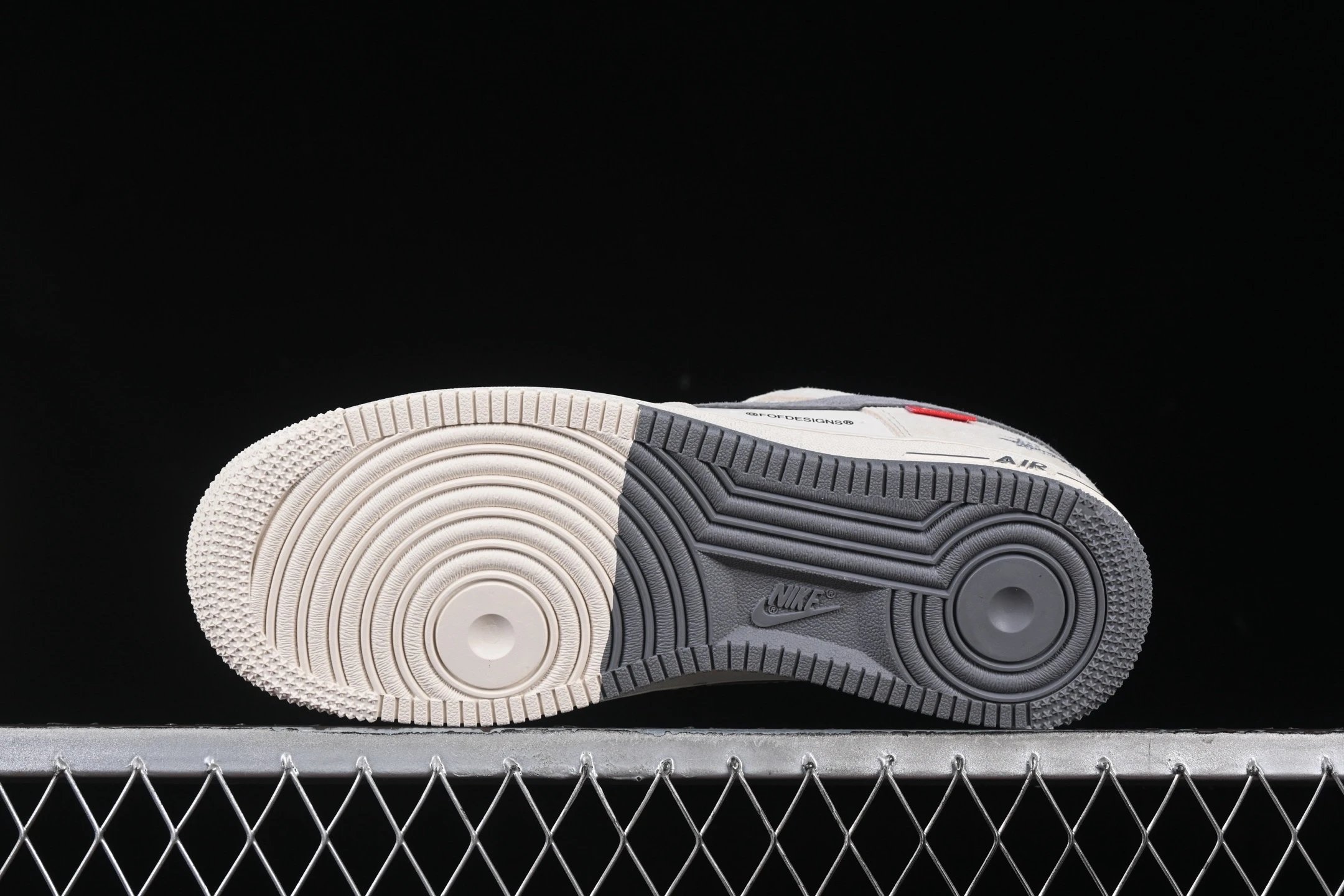 Suede Casual AF1 Low Sneakers Warm Taupe - Gallery Image 3 - Detailed View