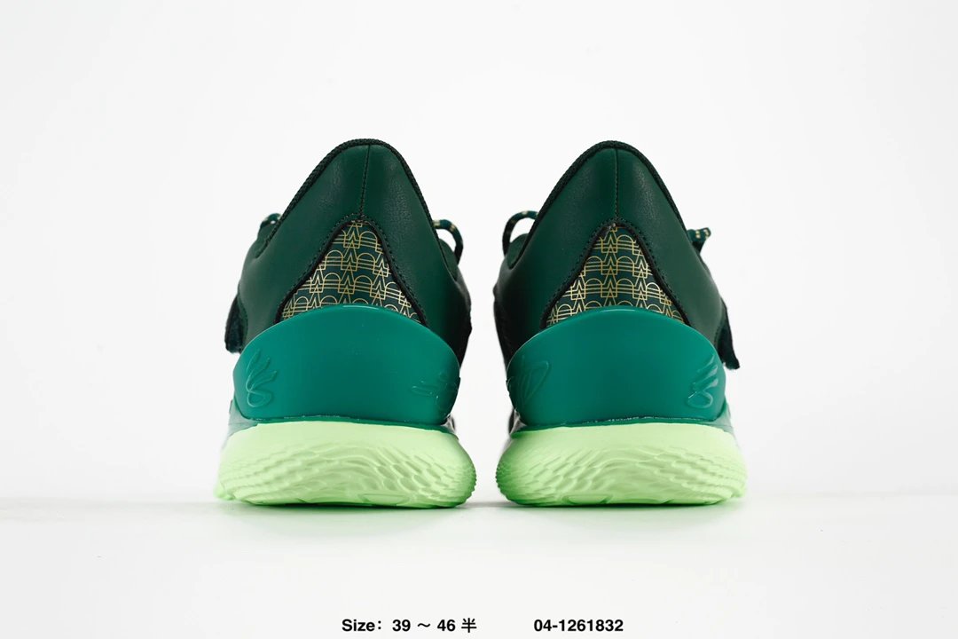 Curry 1 Mesh Basketball Shoes Emerald Green - Gallery Image 7 - Detailed View