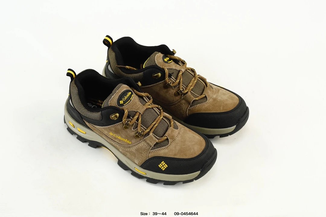 Men’s Suede Hiking Trail Shoes Walnut Brown - Gallery Image 8 - Detailed View