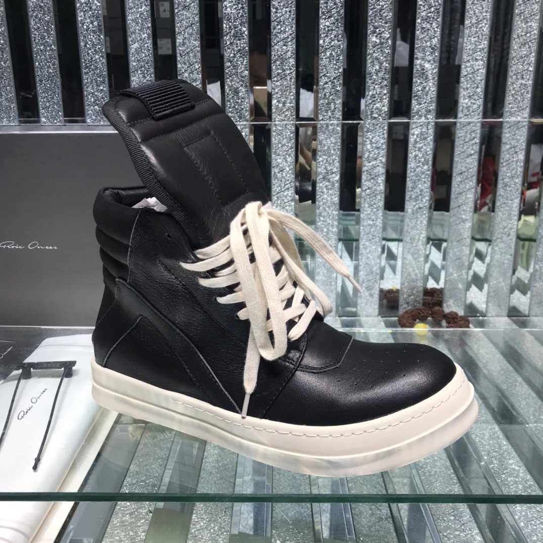 Owens Geobasket High-Top Black Sneakers - Related Product - Cnfans