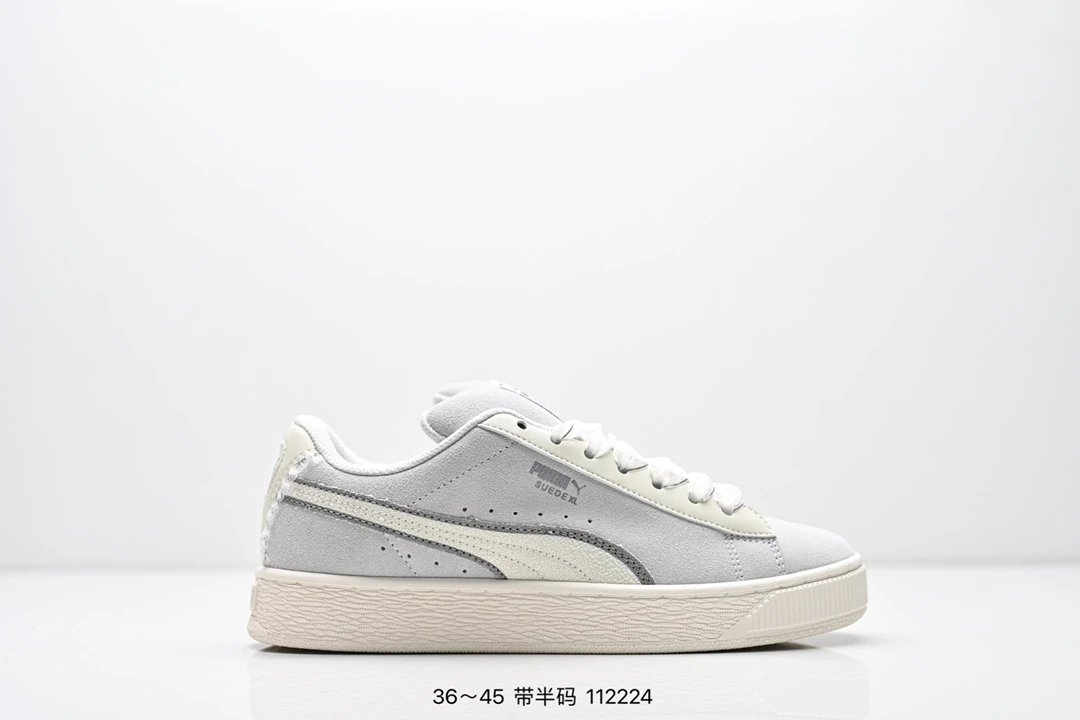 PUMA Suede Sneakers Grey White - Puma - Cnfans - $38.49