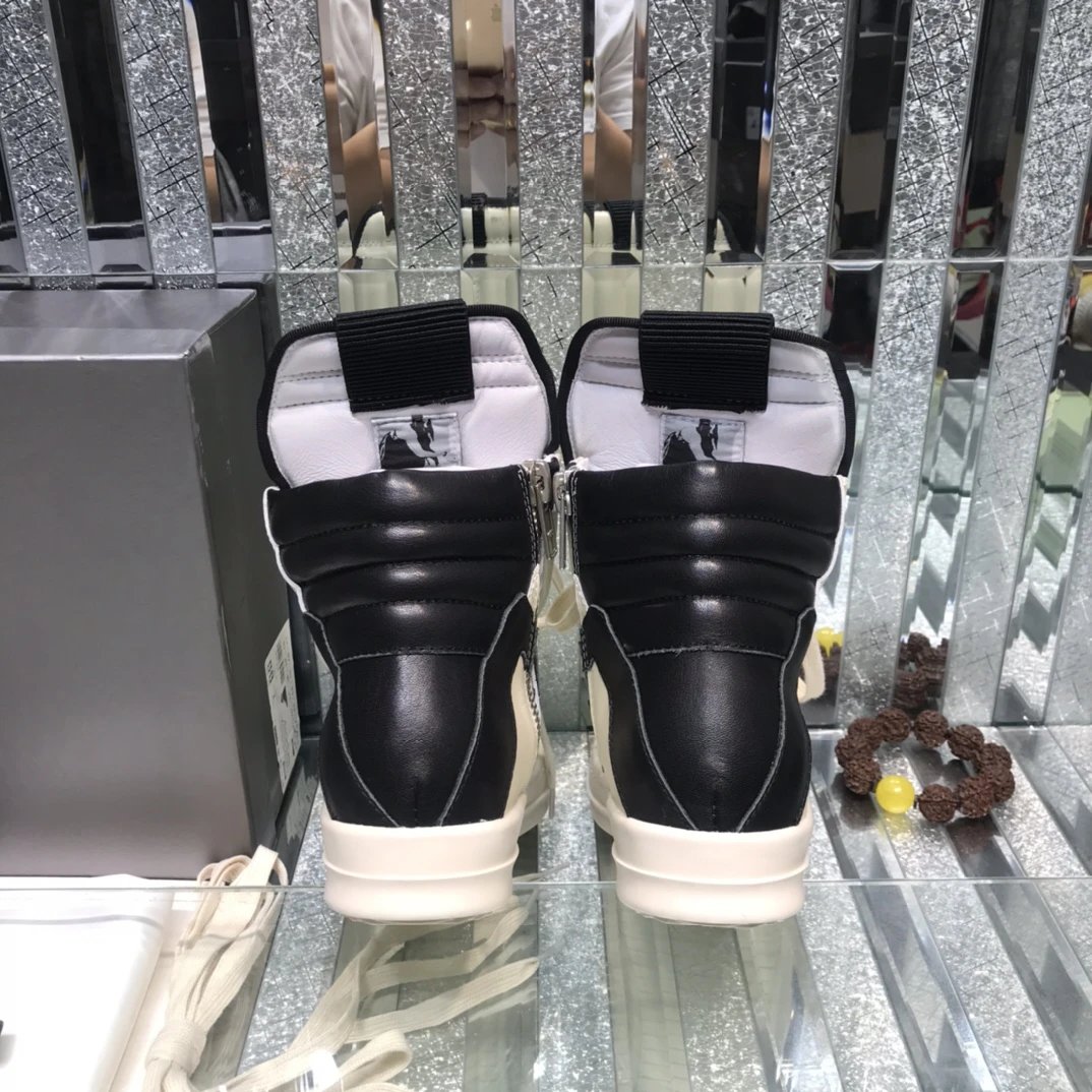 Owens Geobasket High-Top Sneakers White - Gallery Image 7 - Detailed View