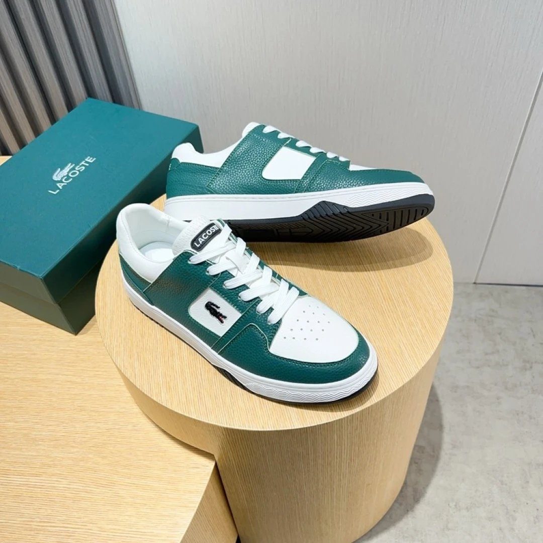 Lacoste Classic Sneakers Green - Gallery Image 3 - Detailed View
