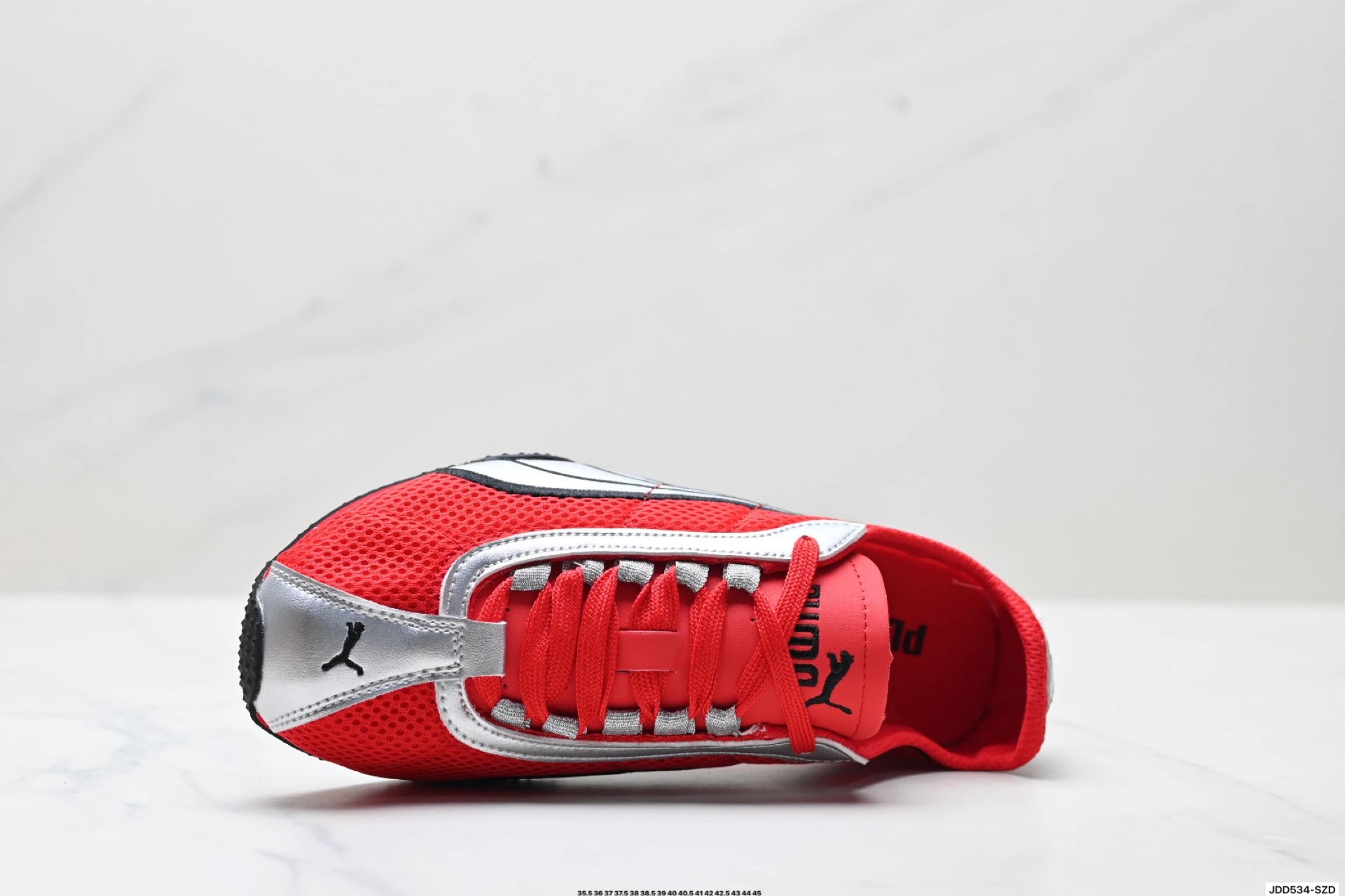 Puma H-Street Sneakers Red Silver - Gallery Image 2 - Detailed View