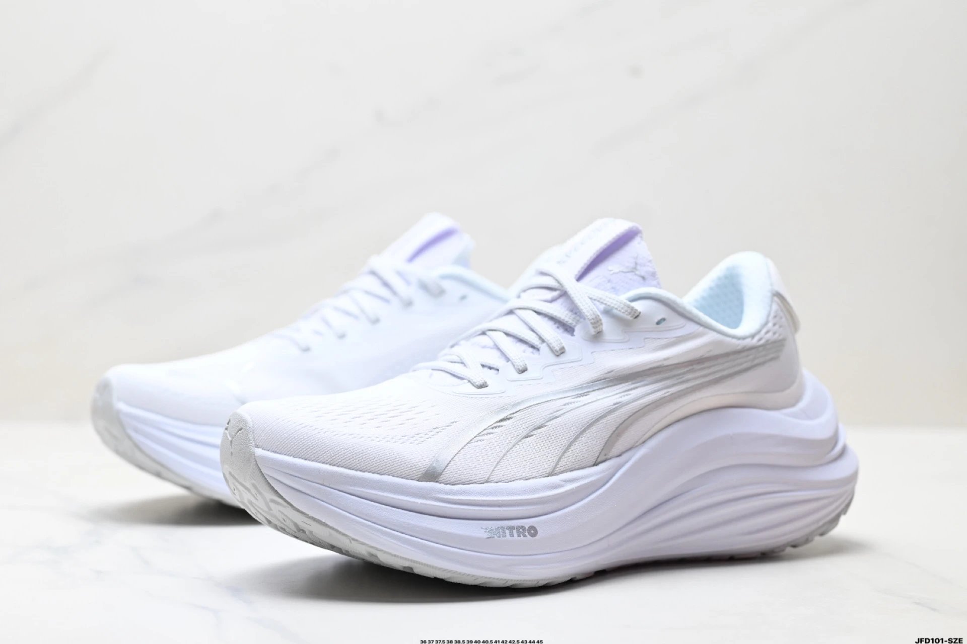 PUMA Deviate NITRO Sneakers White - Gallery Image 5 - Detailed View