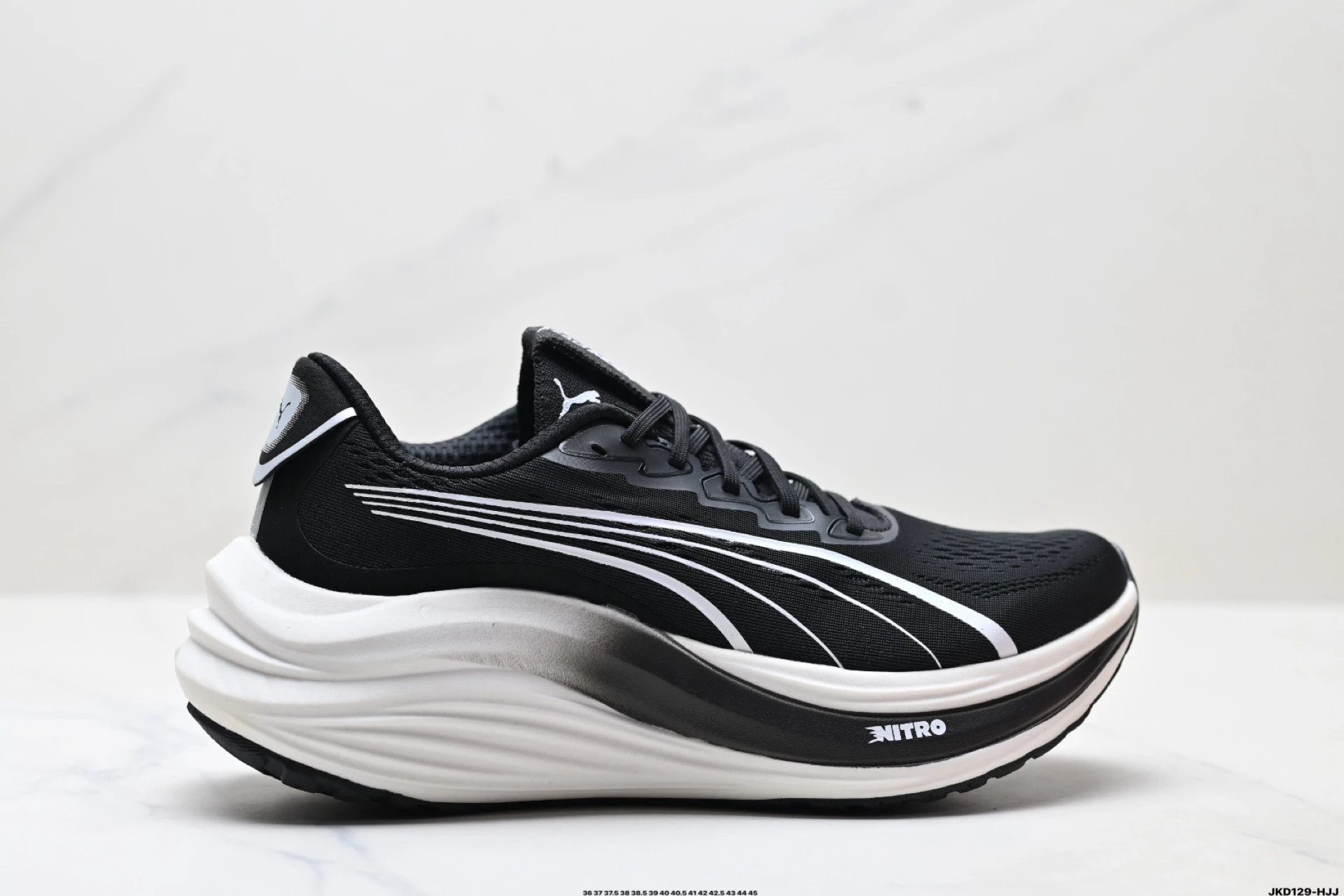 PUMA Deviate Nitro Sneakers Black White - Puma - Cnfans - $38.49