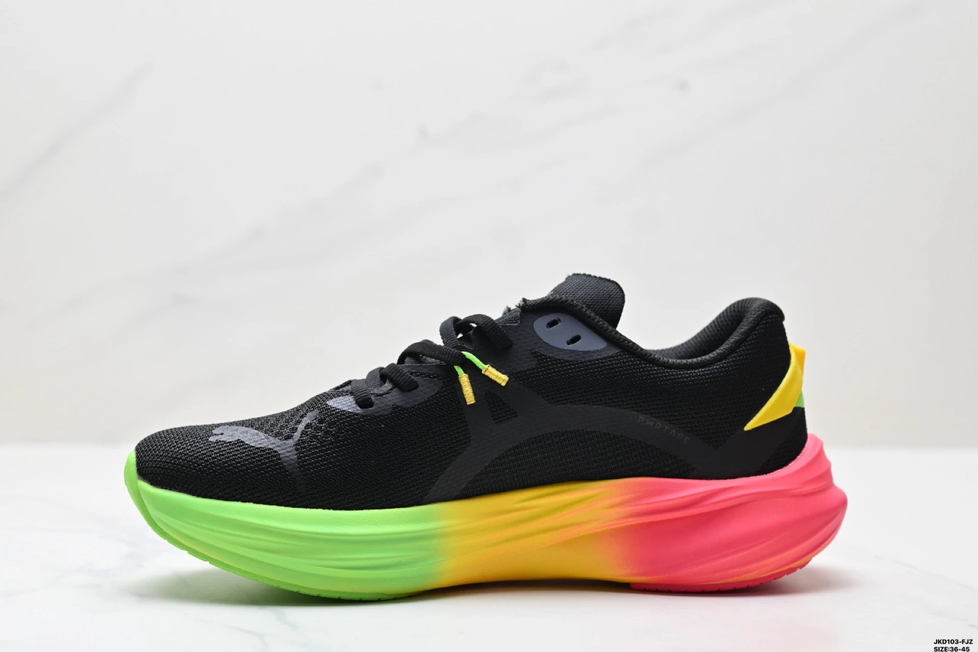 PUMA Deviate NITRO Sneakers Black - Gallery Image 3 - Detailed View