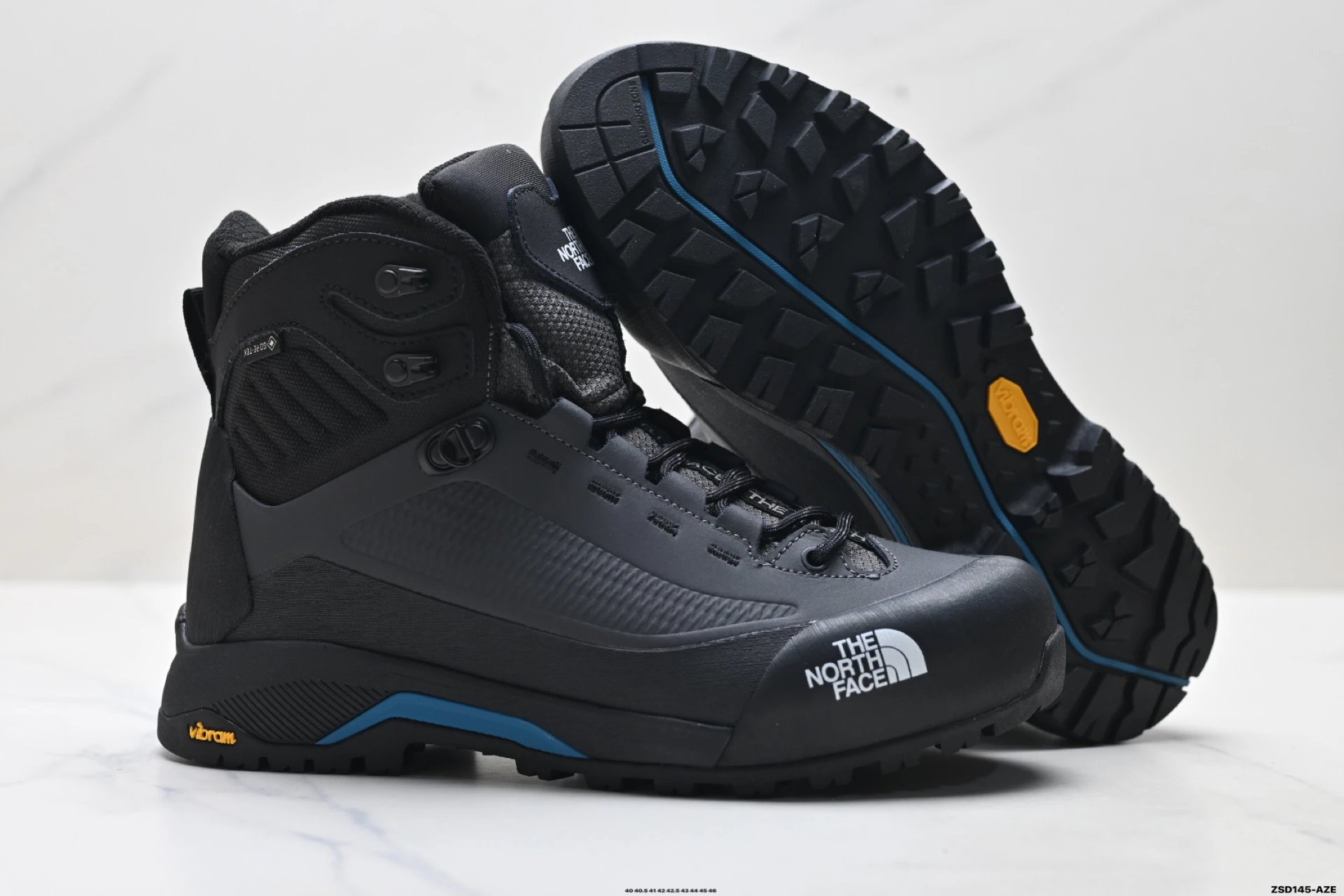 Waterproof Hiking Boots Black - Gallery Image 3 - Detailed View