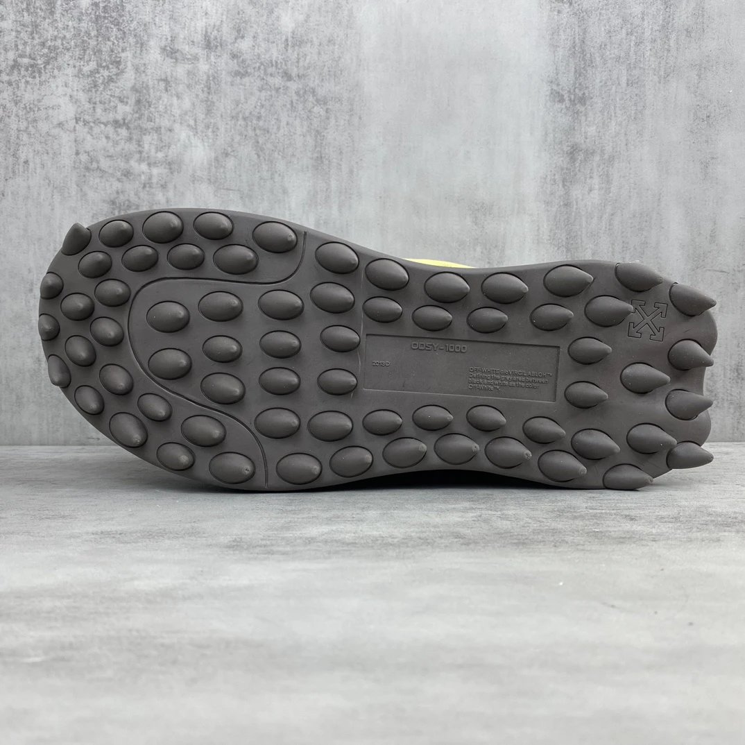 Trail Sneakers Leather Oxford EVA Sole in Olive Brown - Gallery Image 8 - Detailed View