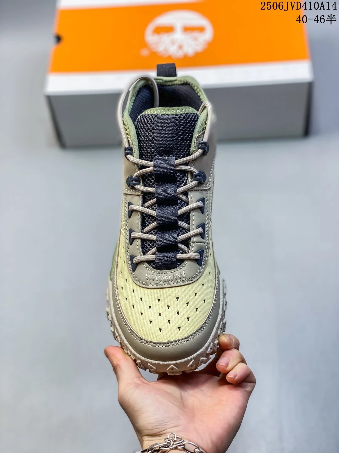 Men's Hiking Sneakers Outdoor Beige - Gallery Image 2 - Detailed View