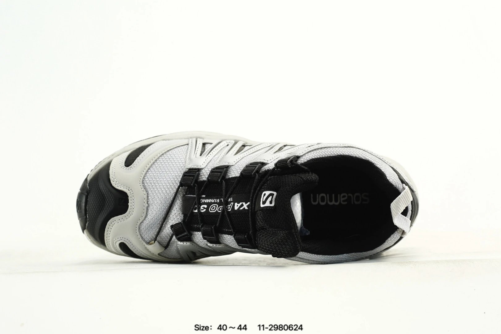 Salomon XT Whisper VOID Outdoor Shoes White Black - Gallery Image 4 - Detailed View