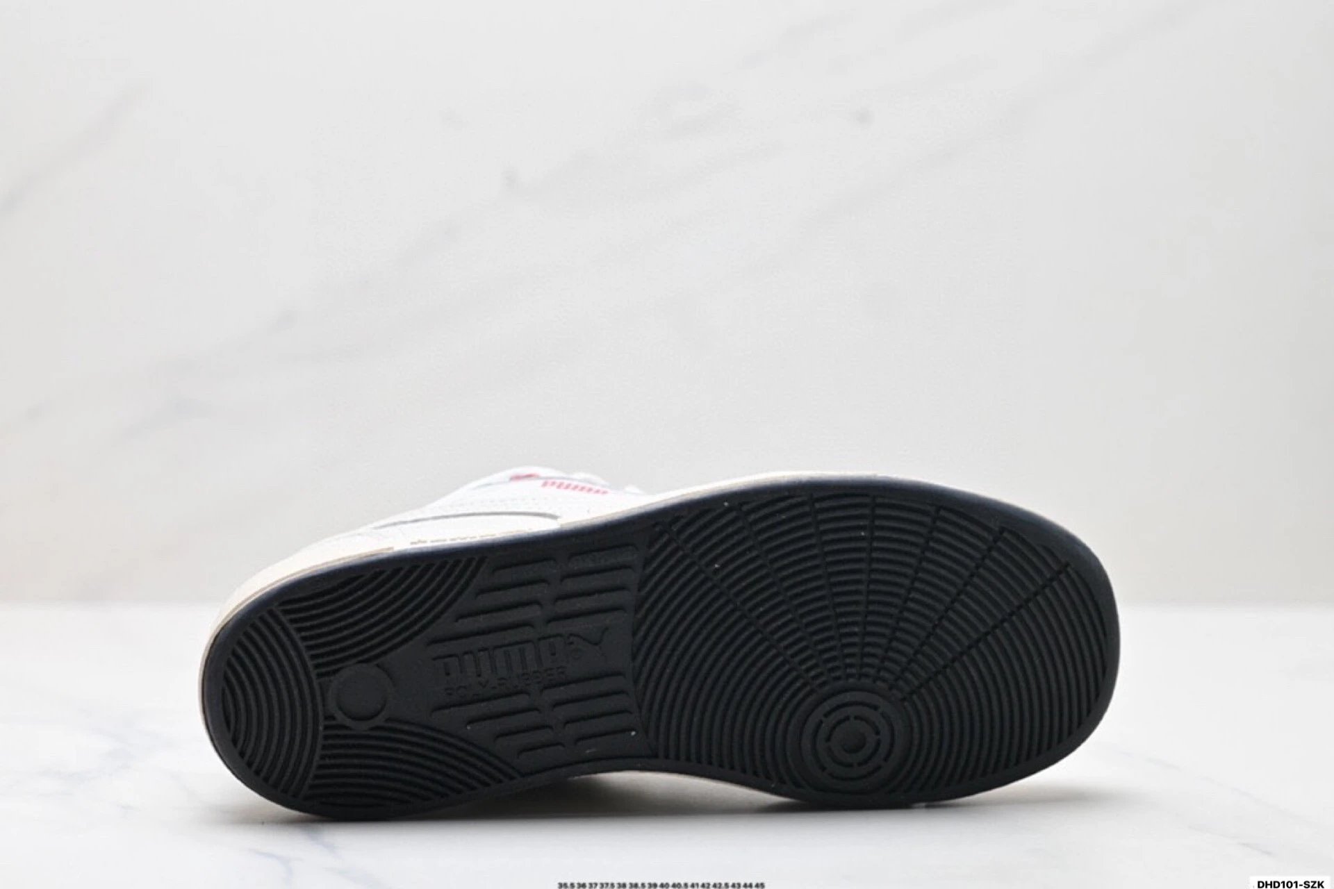 PUMA LX Court Low Denim Sneakers White Denim - Gallery Image 9 - Detailed View