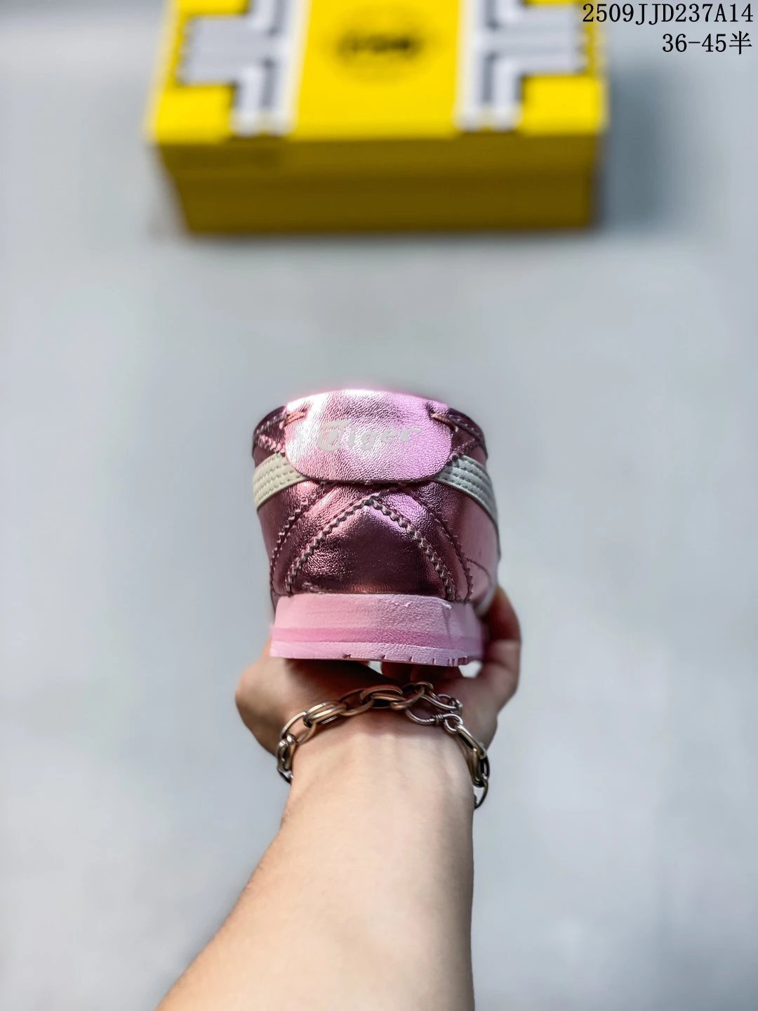 Onitsuka Tiger MEXICO 66 Slip-On Sneakers Pink - Gallery Image 4 - Detailed View