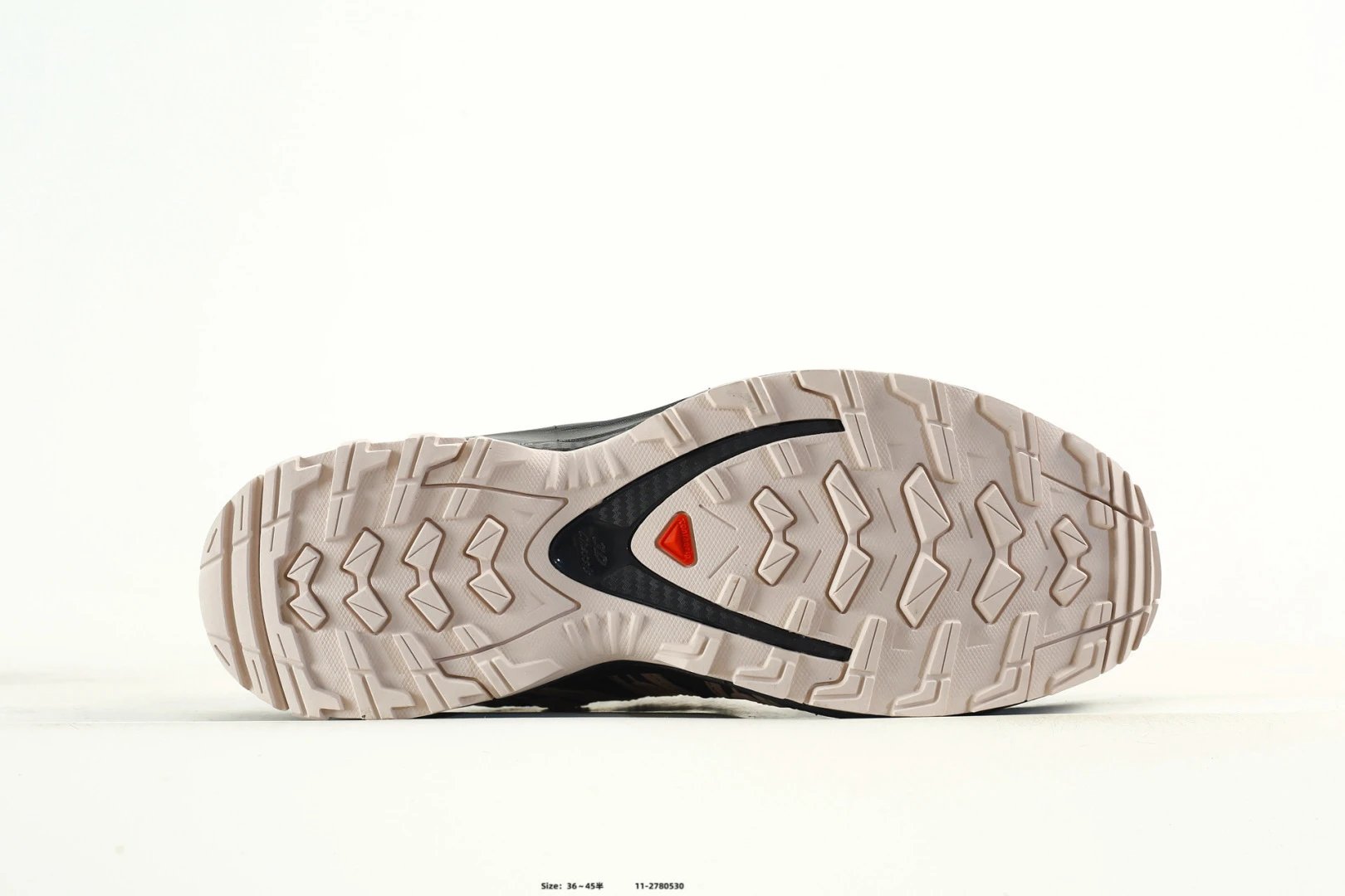 Salomon XA Pro 3D Grey Trail Shoes White Logo - Gallery Image 6 - Detailed View