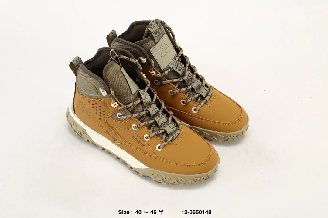 Outdoor Hiking Boots Tan - Gallery Image 9 - Detailed View