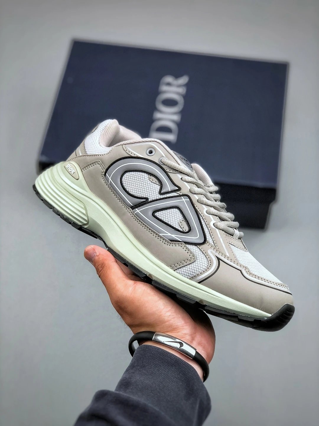 Dad Shoes Sneakers Taupe - Gallery Image 1 - Detailed View