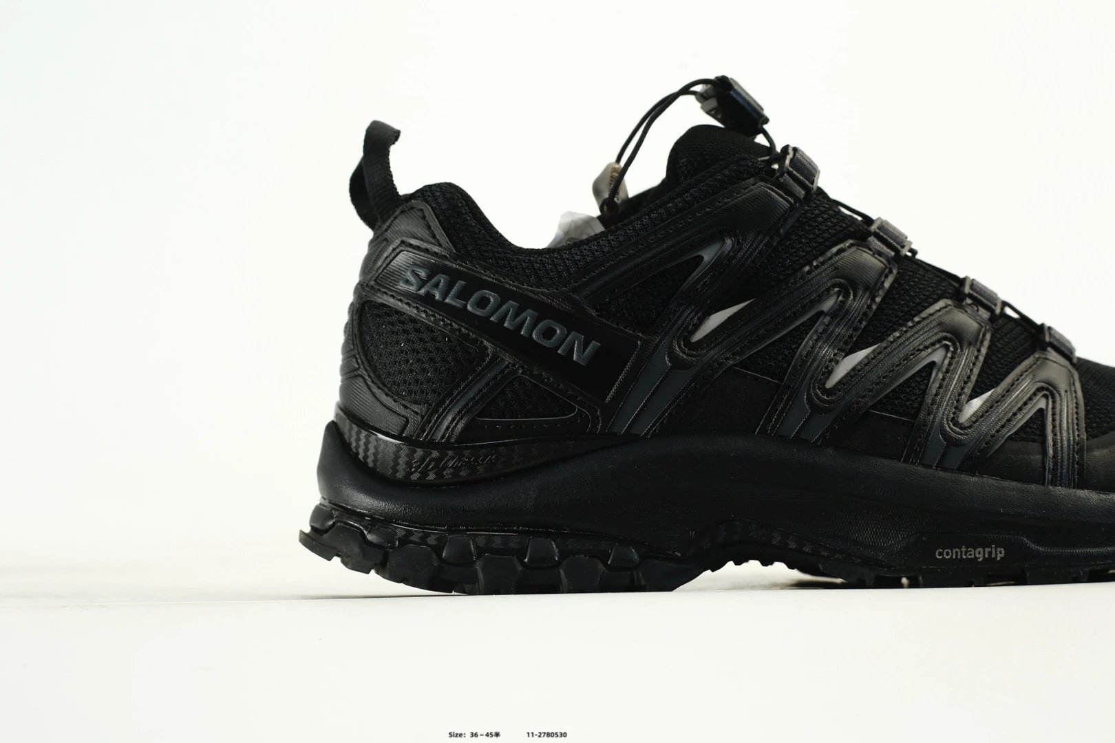 Salomon XA Pro 3D Trail Shoes Black  - Gallery Image 2 - Detailed View