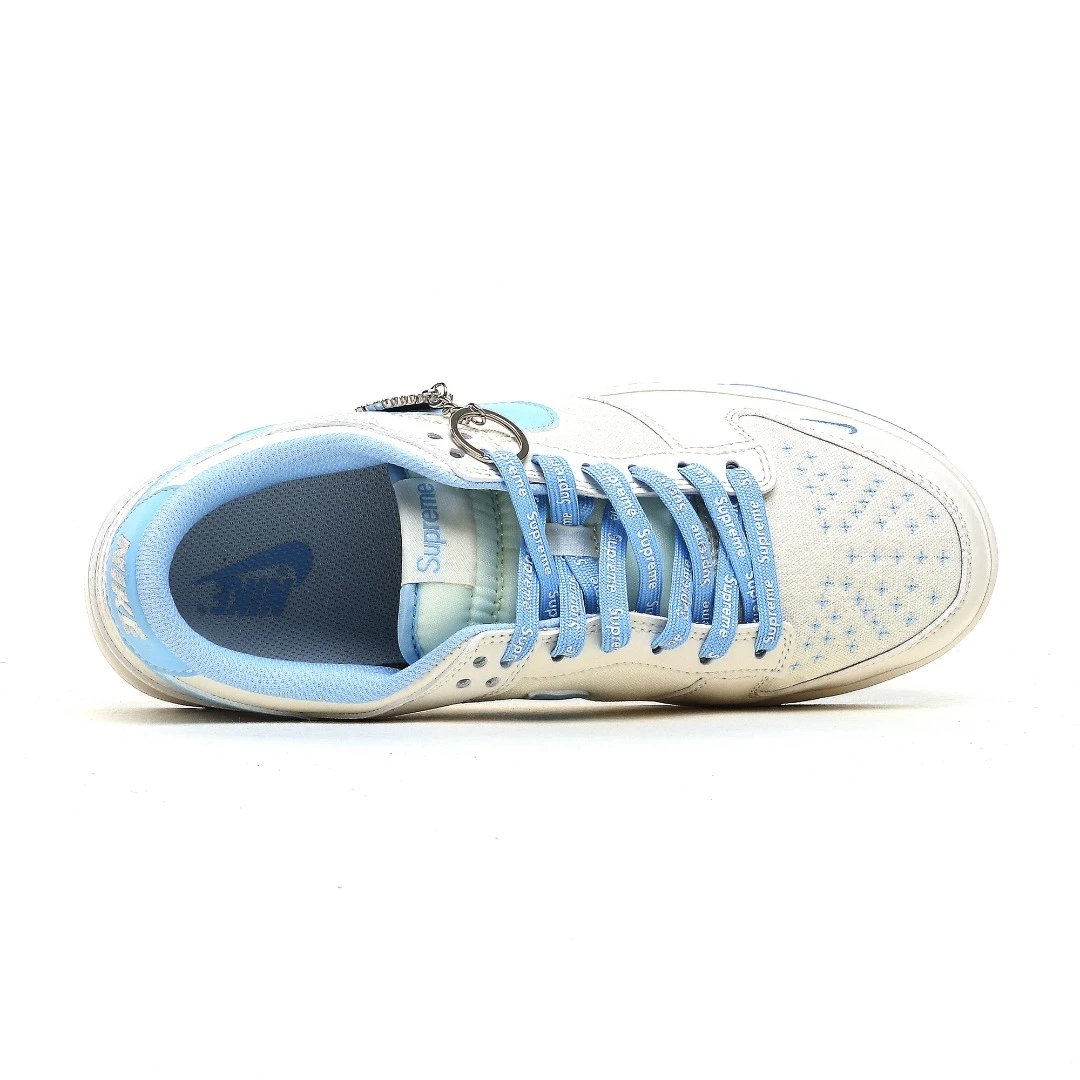 Casual Canvas Sneakers Sky Blue - Gallery Image 4 - Detailed View
