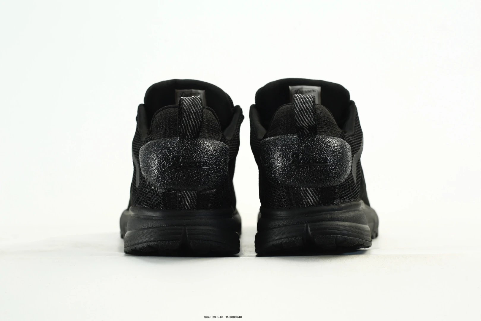 Trail Suede Hiking Sneakers Obsidian Black - Gallery Image 7 - Detailed View