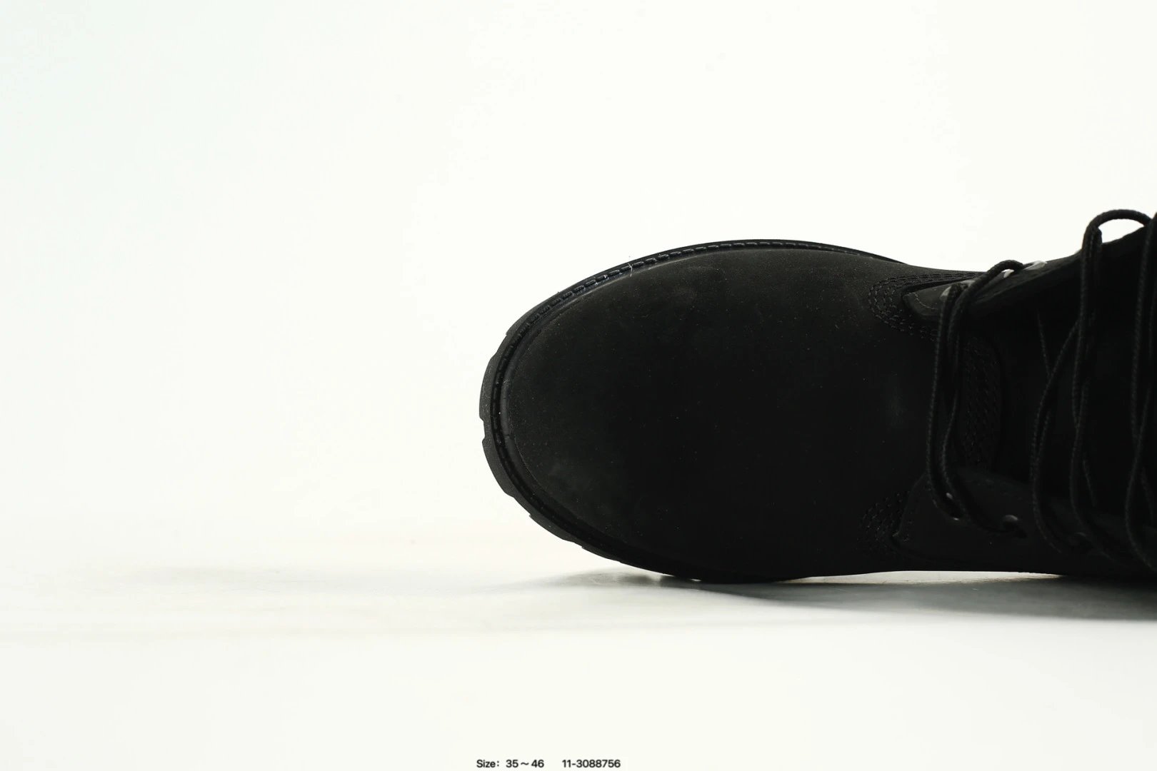 Outdoor High Boots Leather Black - Gallery Image 6 - Detailed View