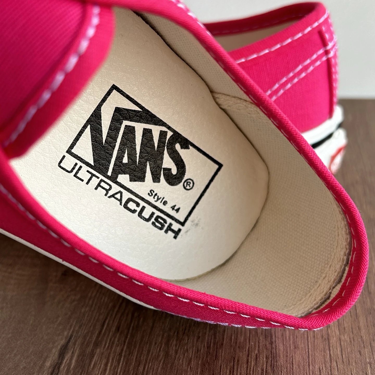 Authentic Canvas Low Top Sneakers Magenta - Gallery Image 4 - Detailed View