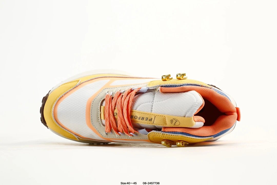 Outdoor Hiking Sneakers Lightweight Ochre - Gallery Image 4 - Detailed View