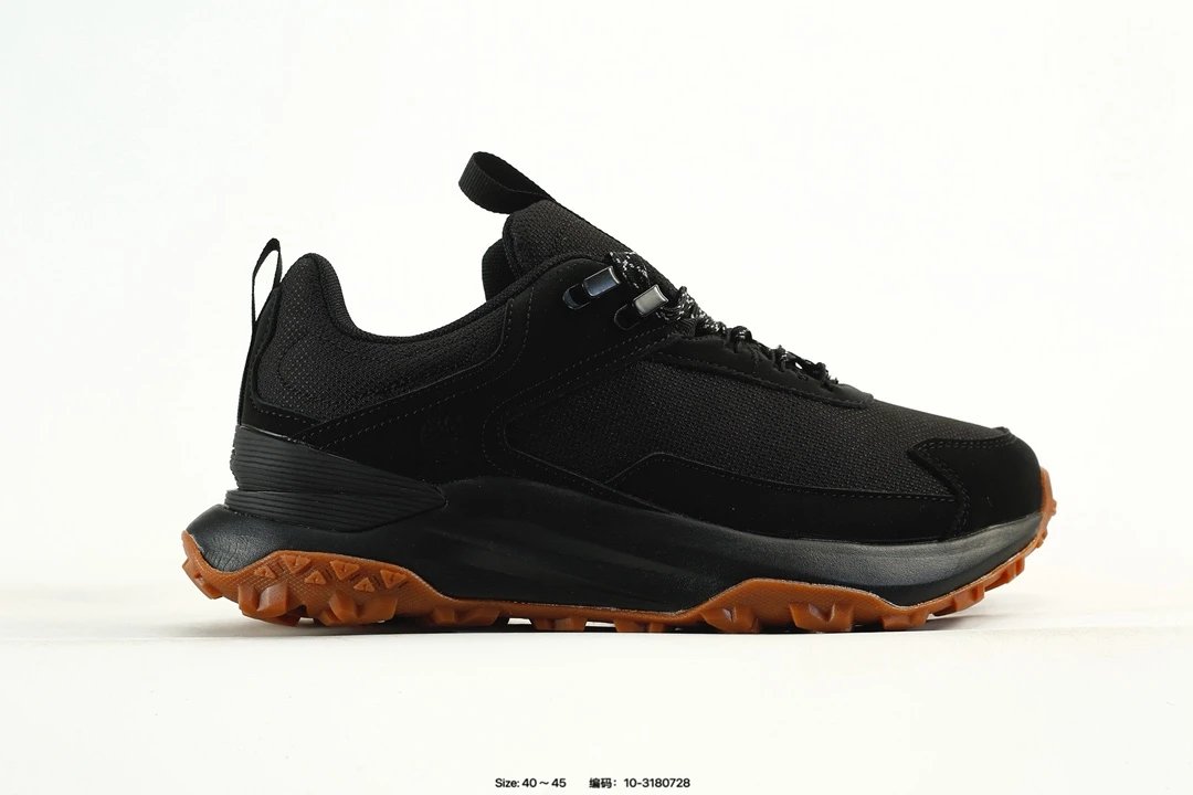 Outdoor Hiking Sneakers Waterproof Black Rust - Gallery Image 1 - Detailed View