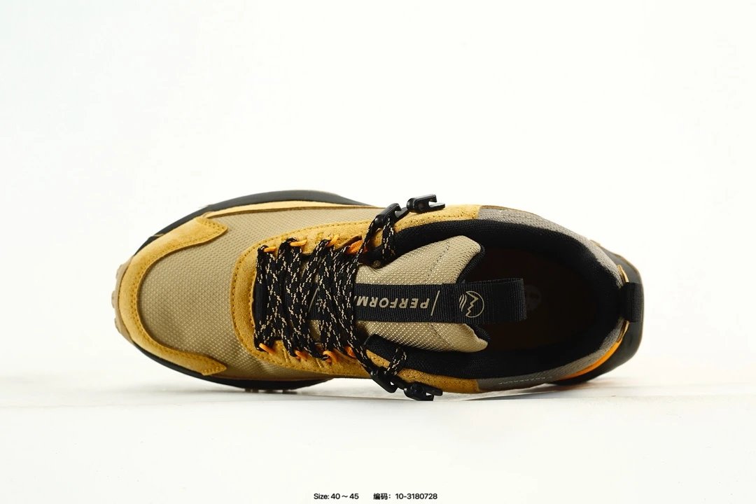 Men's Outdoor Hiking Sneakers Beige - Gallery Image 9 - Detailed View