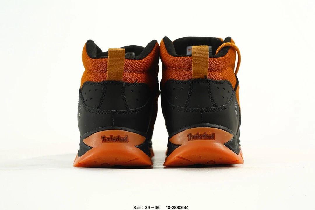 Waterproof Hiking Boots with Burnt Orange - Gallery Image 7 - Detailed View