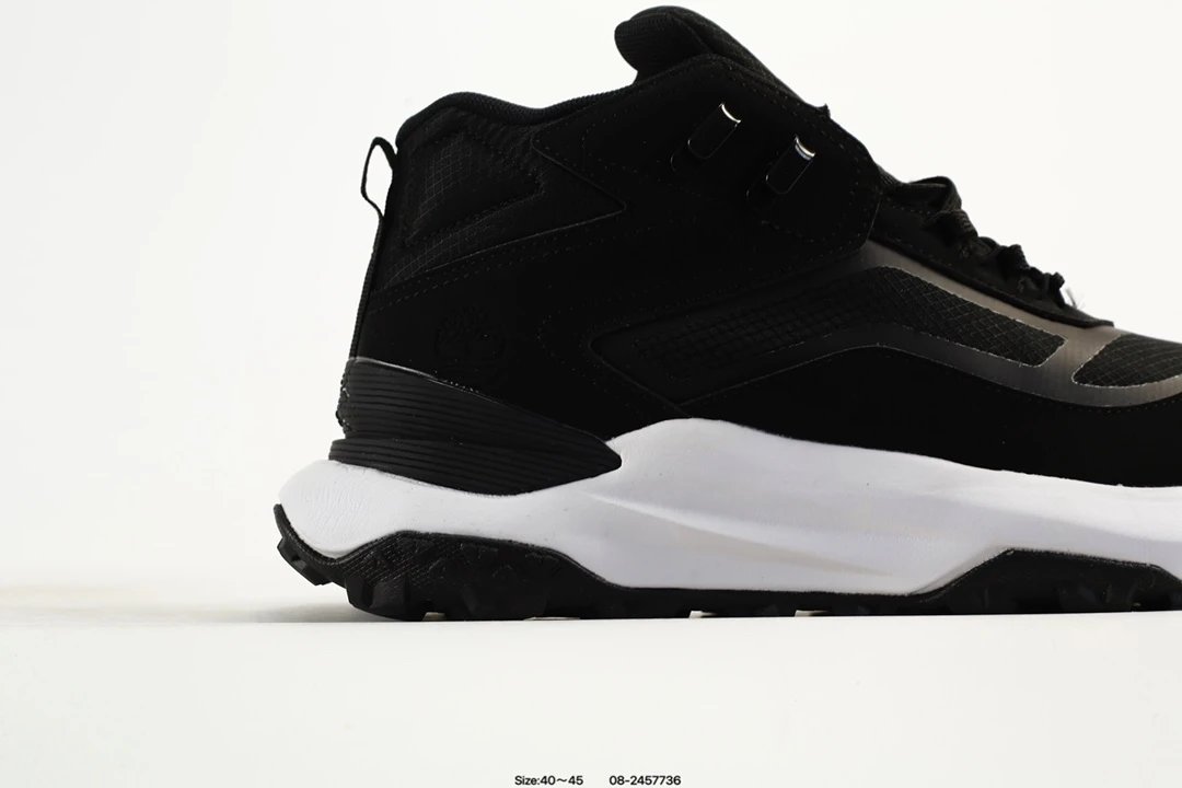 Outdoor Hiking Boots, Onyx Black - Gallery Image 3 - Detailed View