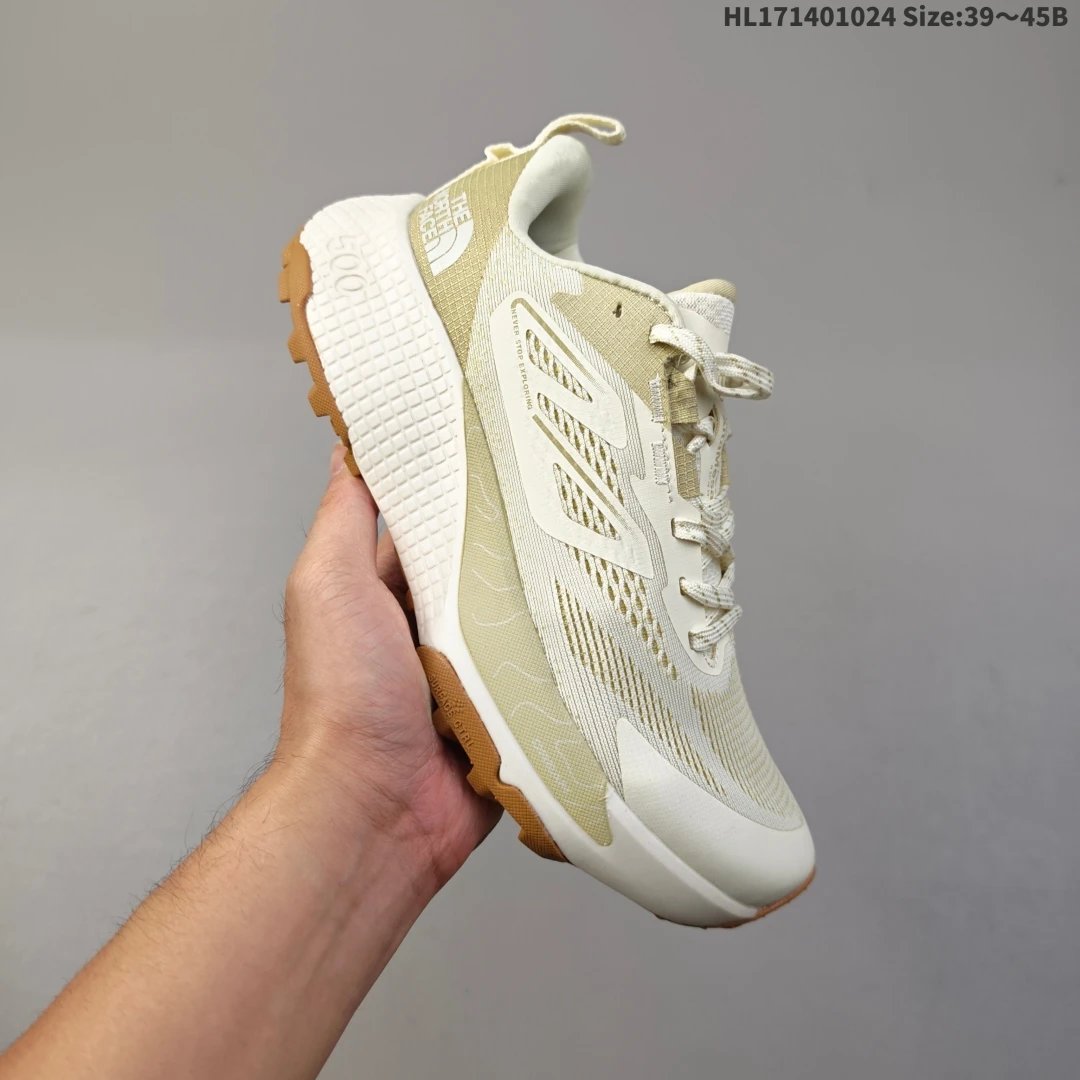 Mesh Hiking Sneakers Sage Green - Gallery Image 7 - Detailed View