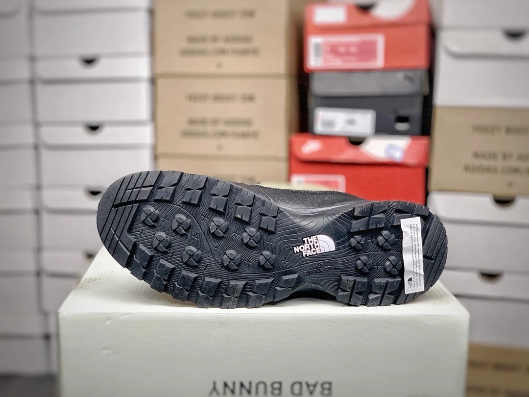 Suede Hiking Shoes Olive - Gallery Image 6 - Detailed View