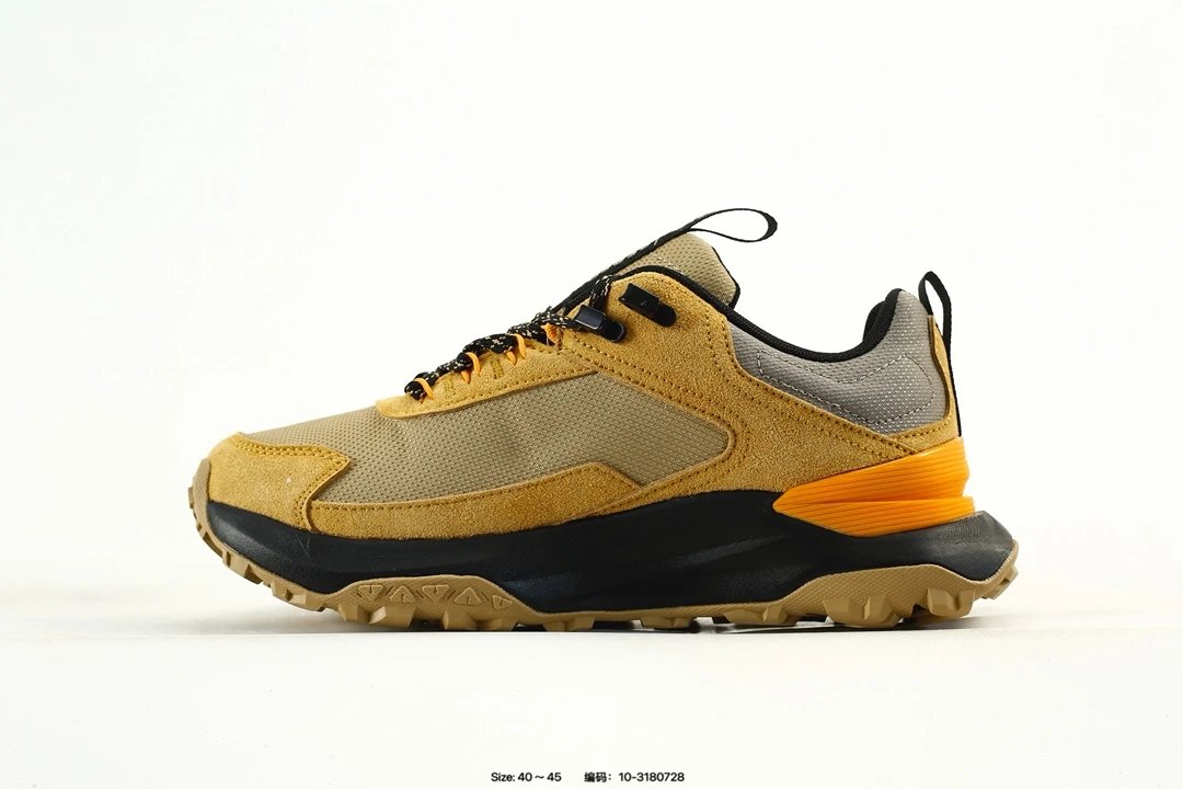 Men's Outdoor Hiking Sneakers Beige - Gallery Image 3 - Detailed View