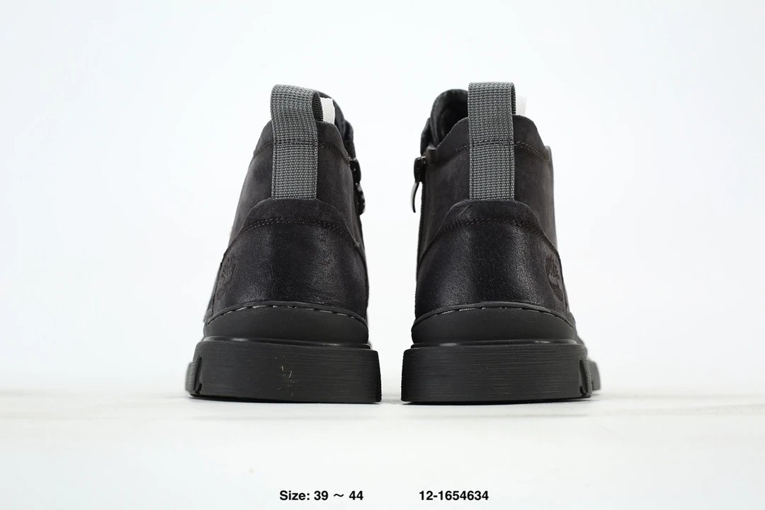 High-Top Outdoor Hiking Boots Charcoal - Gallery Image 8 - Detailed View