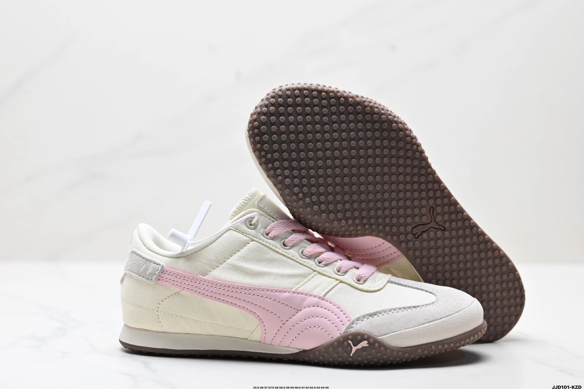 PUMA Bella UT Sneakers White Pink - Gallery Image 5 - Detailed View