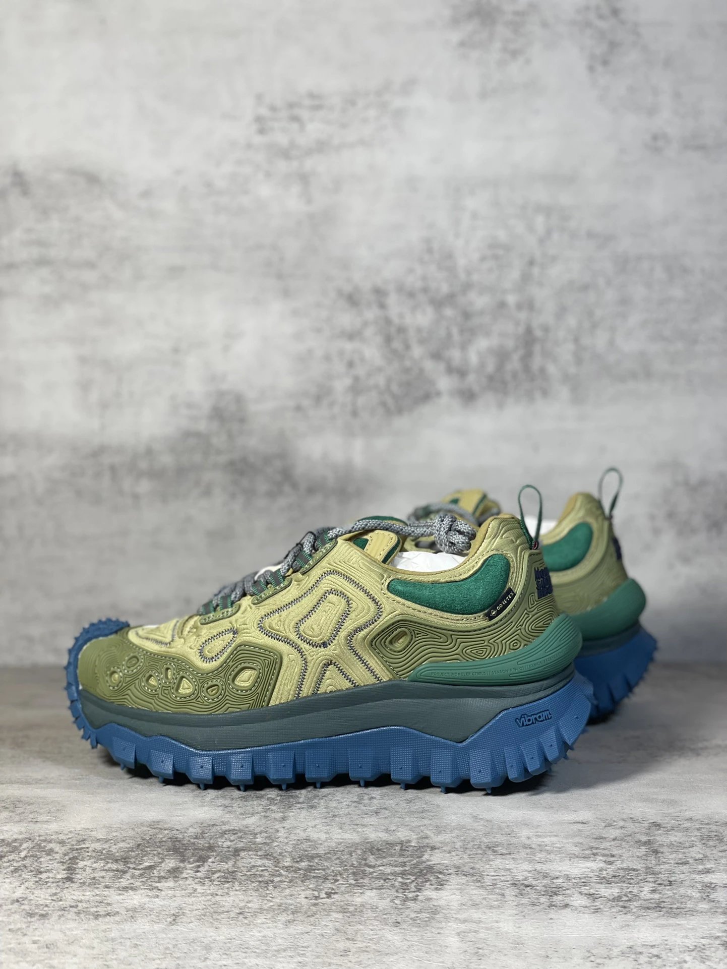 Moncler Trailgrip GTX Hiking Shoes Green - Gallery Image 8 - Detailed View