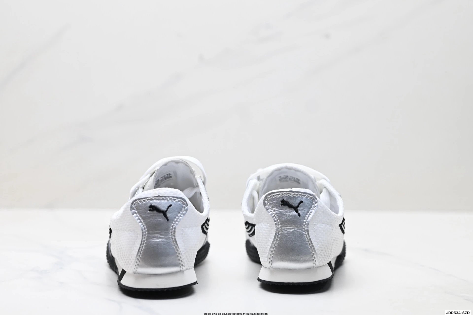 Puma H-Street Sneakers White Silver  - Gallery Image 6 - Detailed View