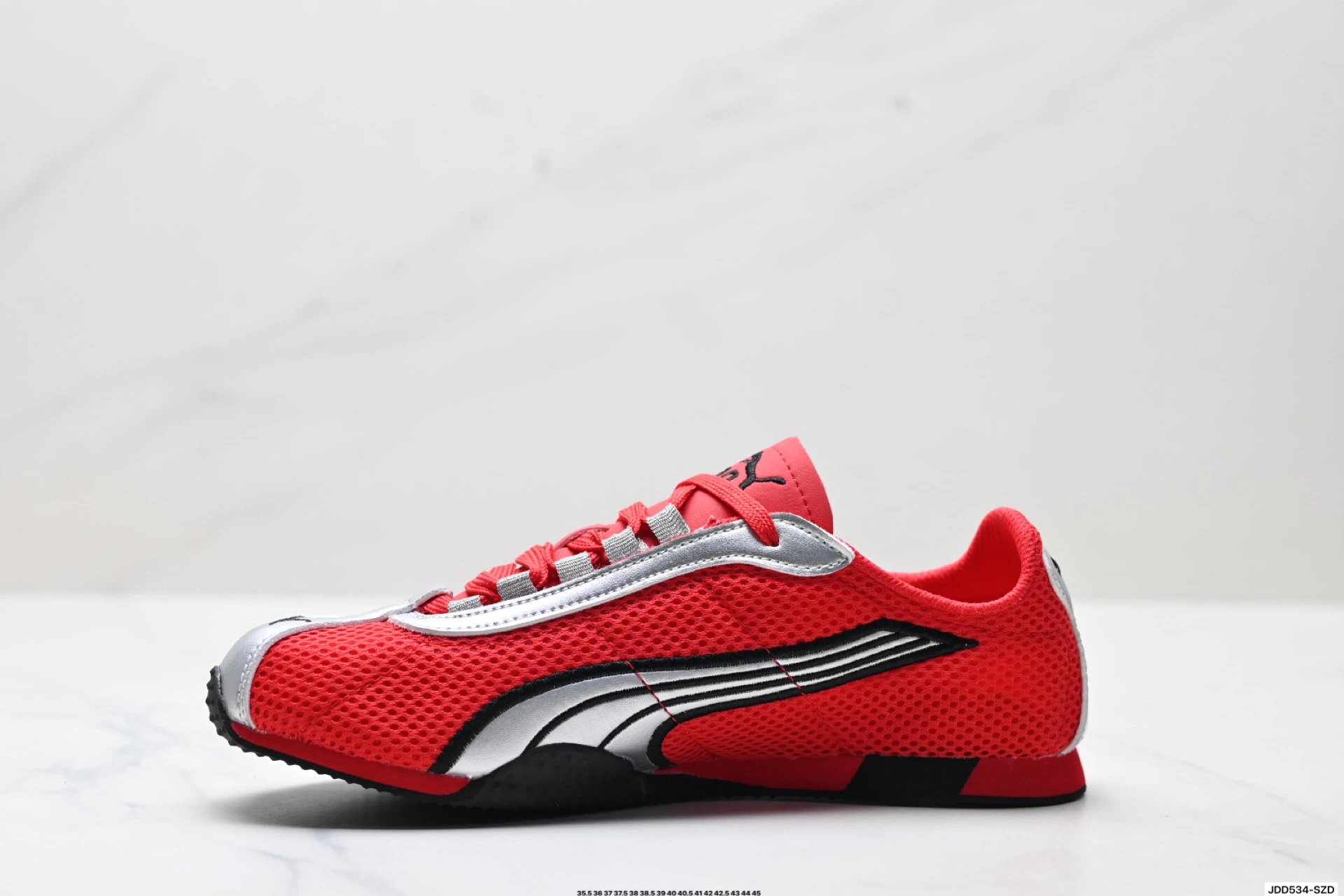 Puma H-Street Sneakers Red Silver - Gallery Image 3 - Detailed View